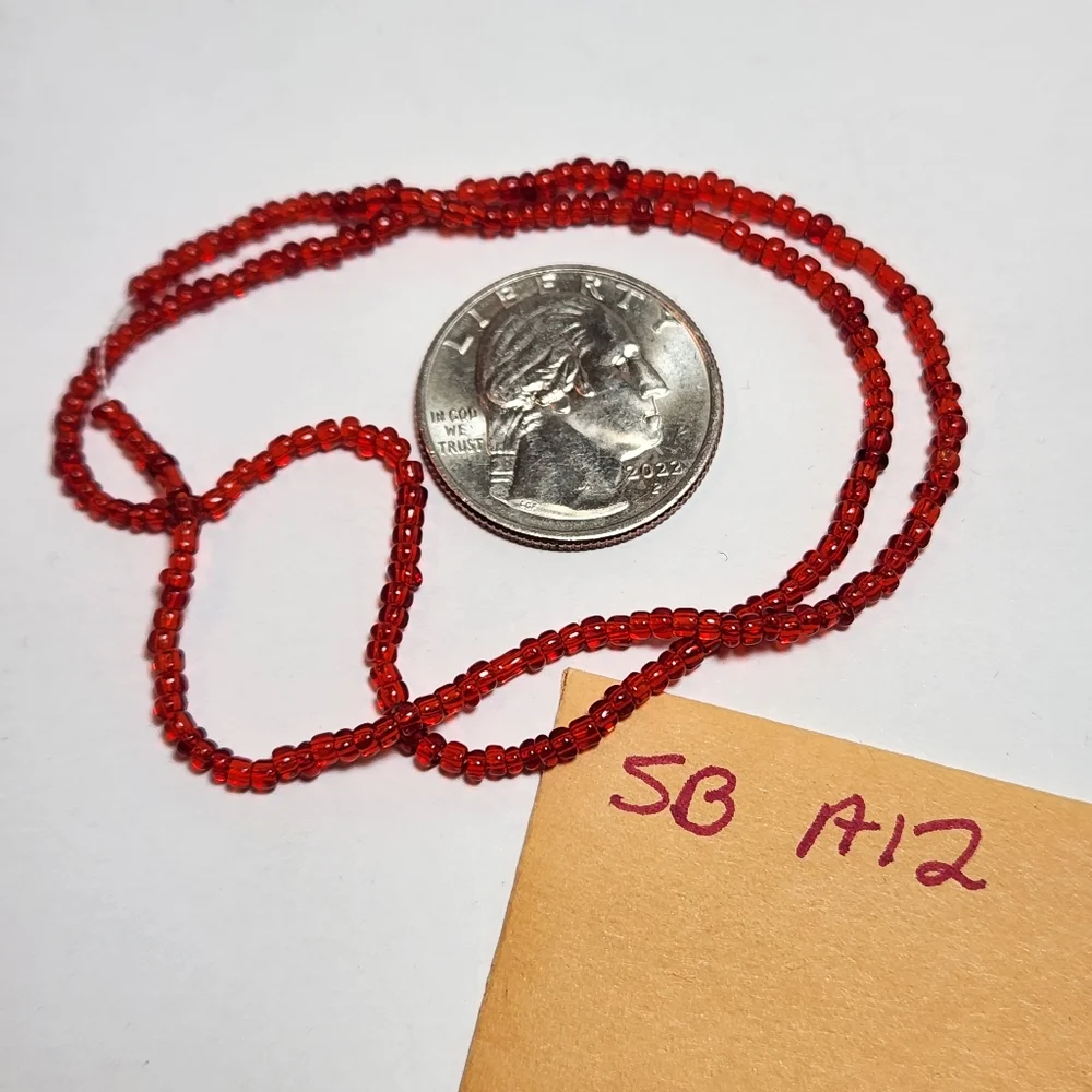 5/$10 Seed Bead 1 Single Strand Seed Beads Jewelry Making Supplies Crafts Sba12